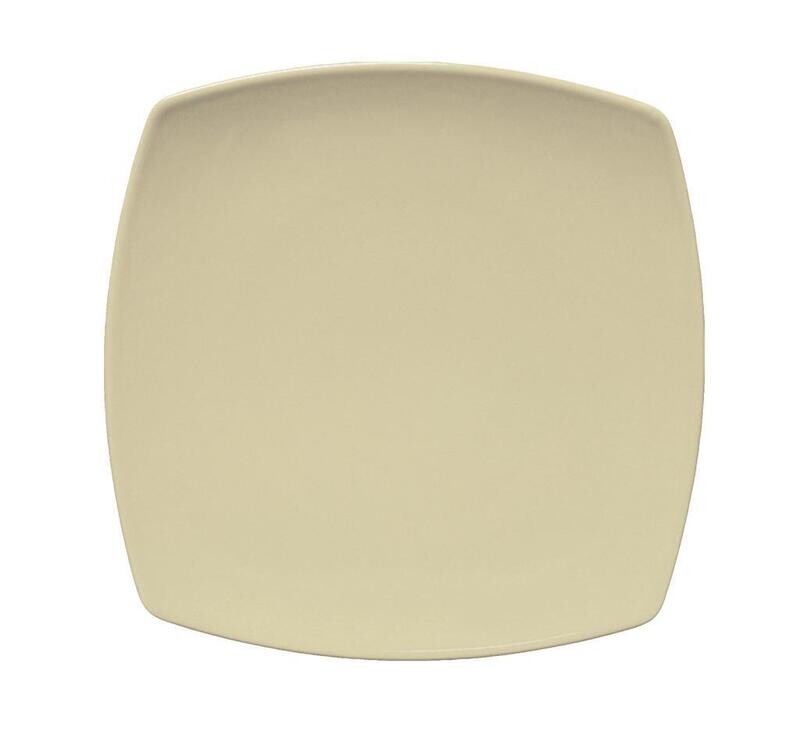 Piatto Piano Quadro 31x31 cm Tokio Crema Saturnia Piatto Piano Quadro 31x31 cm Tokio Crema Saturnia