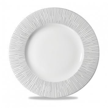WIDE RIM PLATE