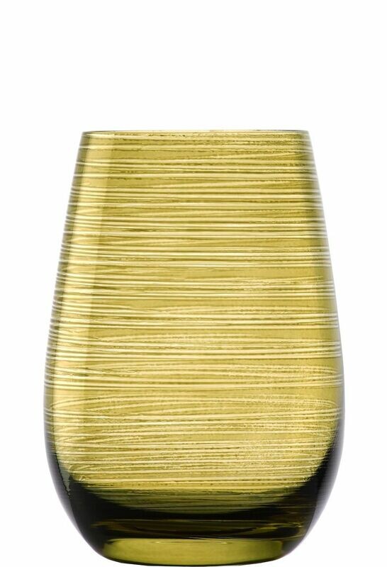 TWISTER - BICCHIERE VERDE OLIVA 46,5 cl - Stölzle Lausitz TWISTER - BICCHIERE VERDE OLIVA 46,5 cl - Stölzle Lausitz