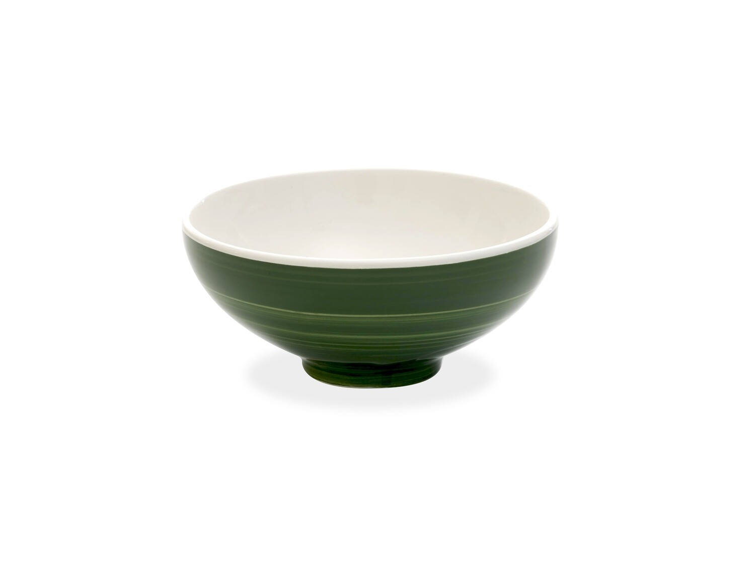 Zafferano - Bowl grande - Decoro pallino - Verde
