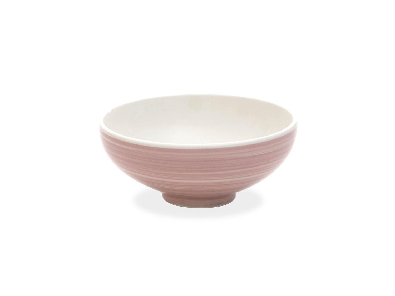 Zafferano - Bowl grande - Decoro pallino - Rosa