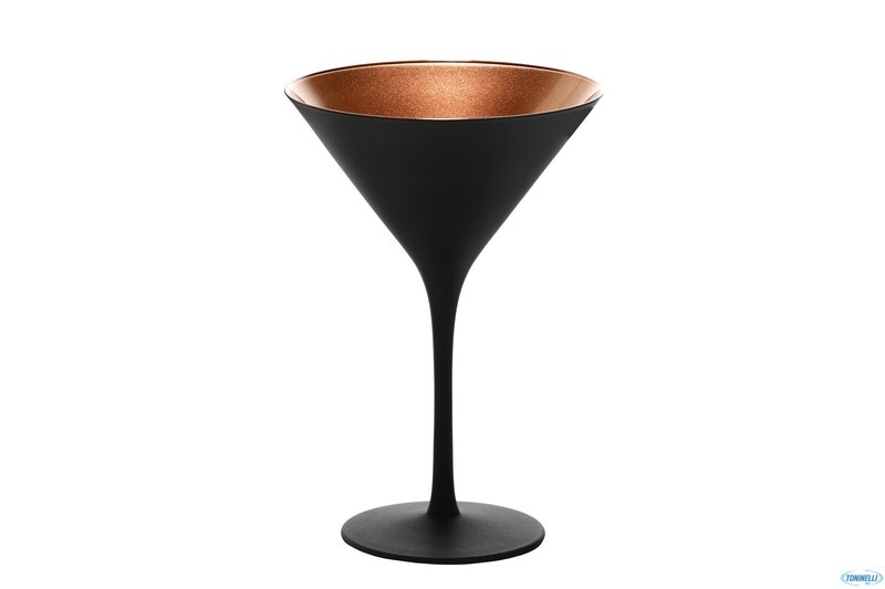 ELEMENTS - CALICE COCKTAIL NERO/BRONZO 24 cl - Stölzle Lausitz ELEMENTS - CALICE COCKTAIL NERO/BRONZO 24 cl - Stölzle Lausitz