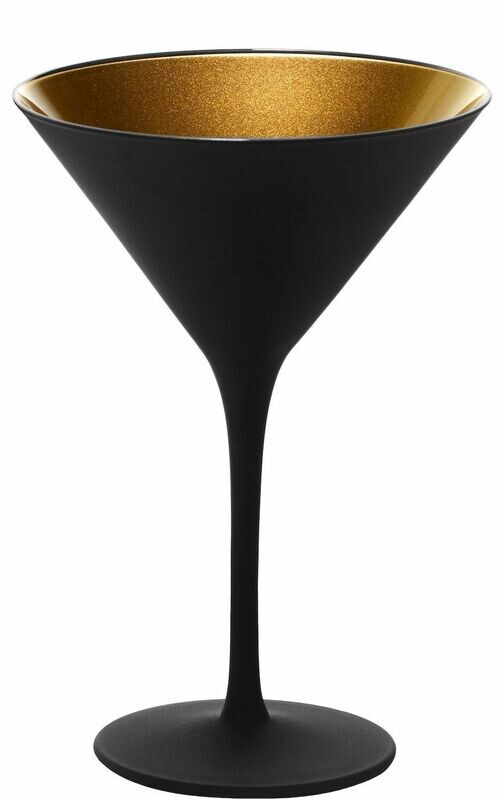 ELEMENTS - CALICE COCKTAIL NERO/ORO 24 cl - Stölzle Lausitz ELEMENTS - CALICE COCKTAIL NERO/ORO 24 cl - Stölzle Lausitz
