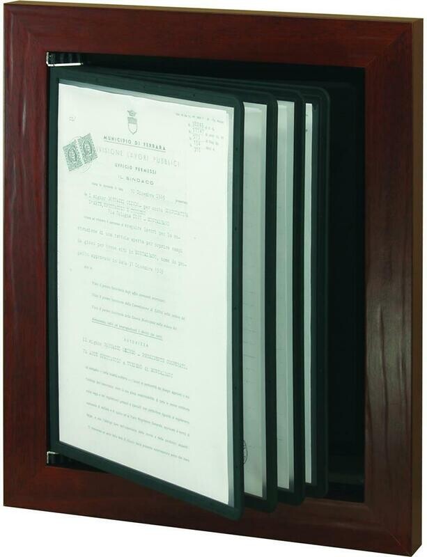 Portalicenze Parete 42x34 cm Mogano BC02 - Nero Lavagne Portalicenze Parete 42x34 cm Mogano BC02 - Nero Lavagne
