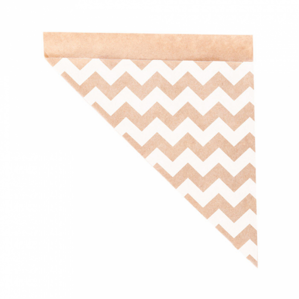 SACCHETTI A CONO ANTIGRASSO 'ZIG-ZAG' 250 G 70 G/M2 29,5x21 CM MARRÓN (2000 UNITÀ) SACCHETTI A CONO ANTIGRASSO 'ZIG-ZAG' 250 G 70 G/M2 29,5x21 CM MARRÓN (2000 UNITÀ)