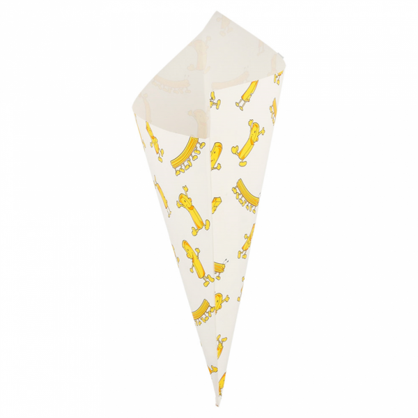 SACCHETTI A CONO ANTIGRASSO 'CHIPS' 250 G 70 G/M2 29,5x21 CM BIANCO (2000 UNITÀ) SACCHETTI A CONO ANTIGRASSO 'CHIPS' 250 G 70 G/M2 29,5x21 CM BIANCO (2000 UNITÀ)