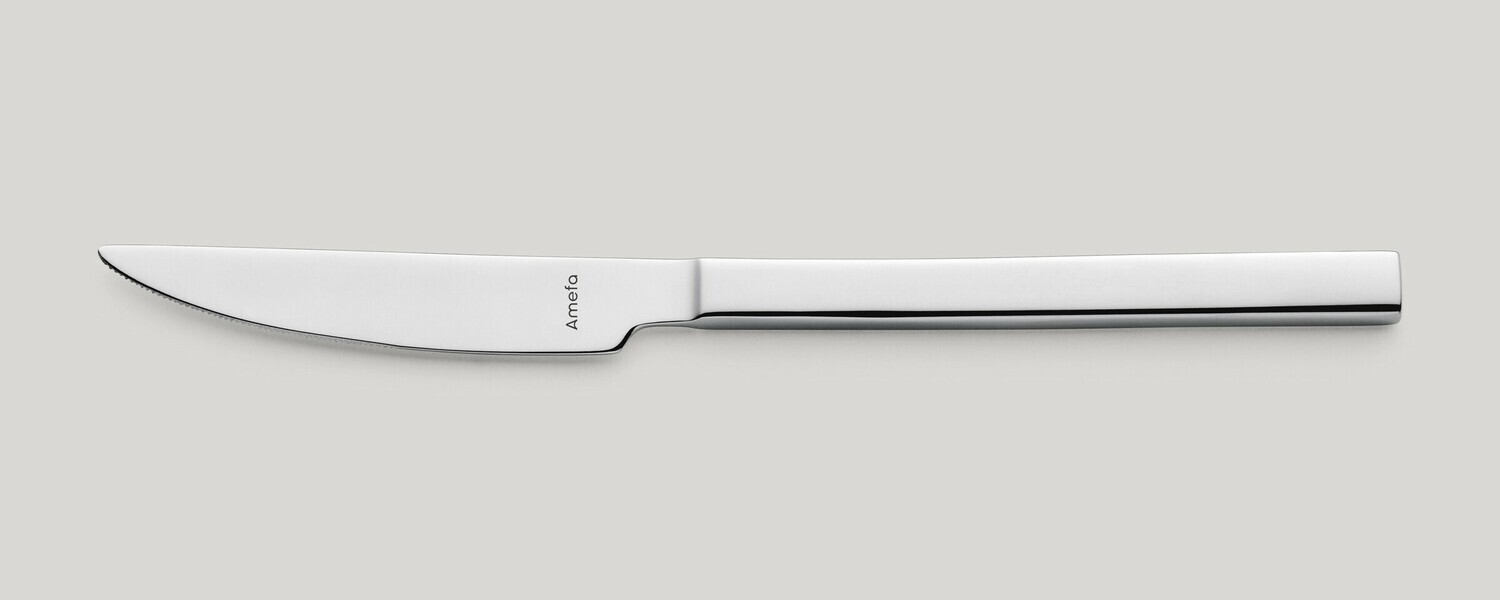 Amefa - COLTELLO DA PRANZO MANICO PIENO Cube Amefa - COLTELLO DA PRANZO MANICO PIENO Cube