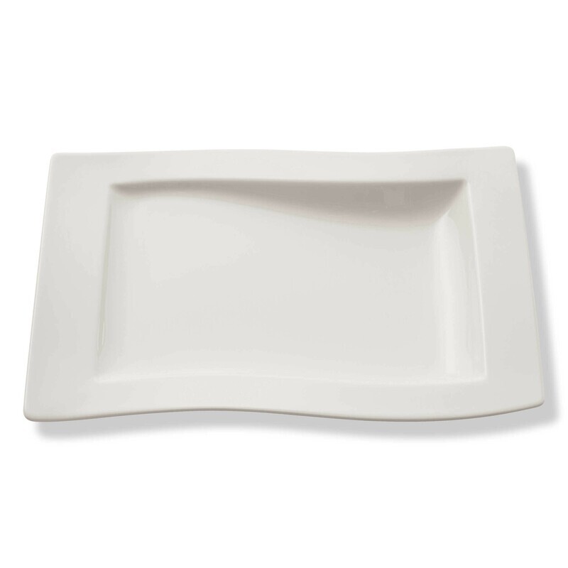 Villeroy & Boch, NewWave - Piatto piano rettangolare 33 cm Villeroy & Boch, NewWave - Piatto piano rettangolare 33 cm