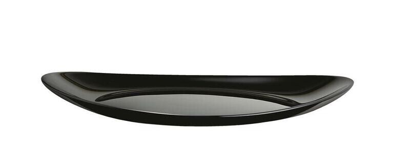 Arcoroc - Piatto Bistecca 30x26 cm Nero Evolutions Black