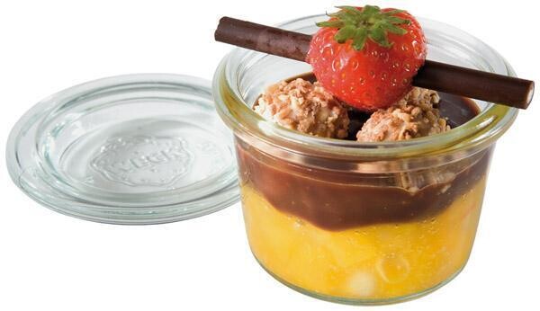 APS - Bicchieri con coperchio "WECK", set da 12 APS - Bicchieri con coperchio "WECK", set da 12