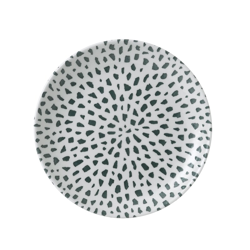 Piatto coupè 21.7 cm - Terrazzo Green Dudson