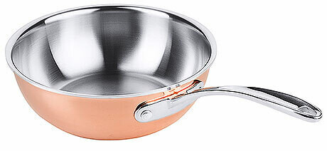 Padella sauté in rame - Contacto