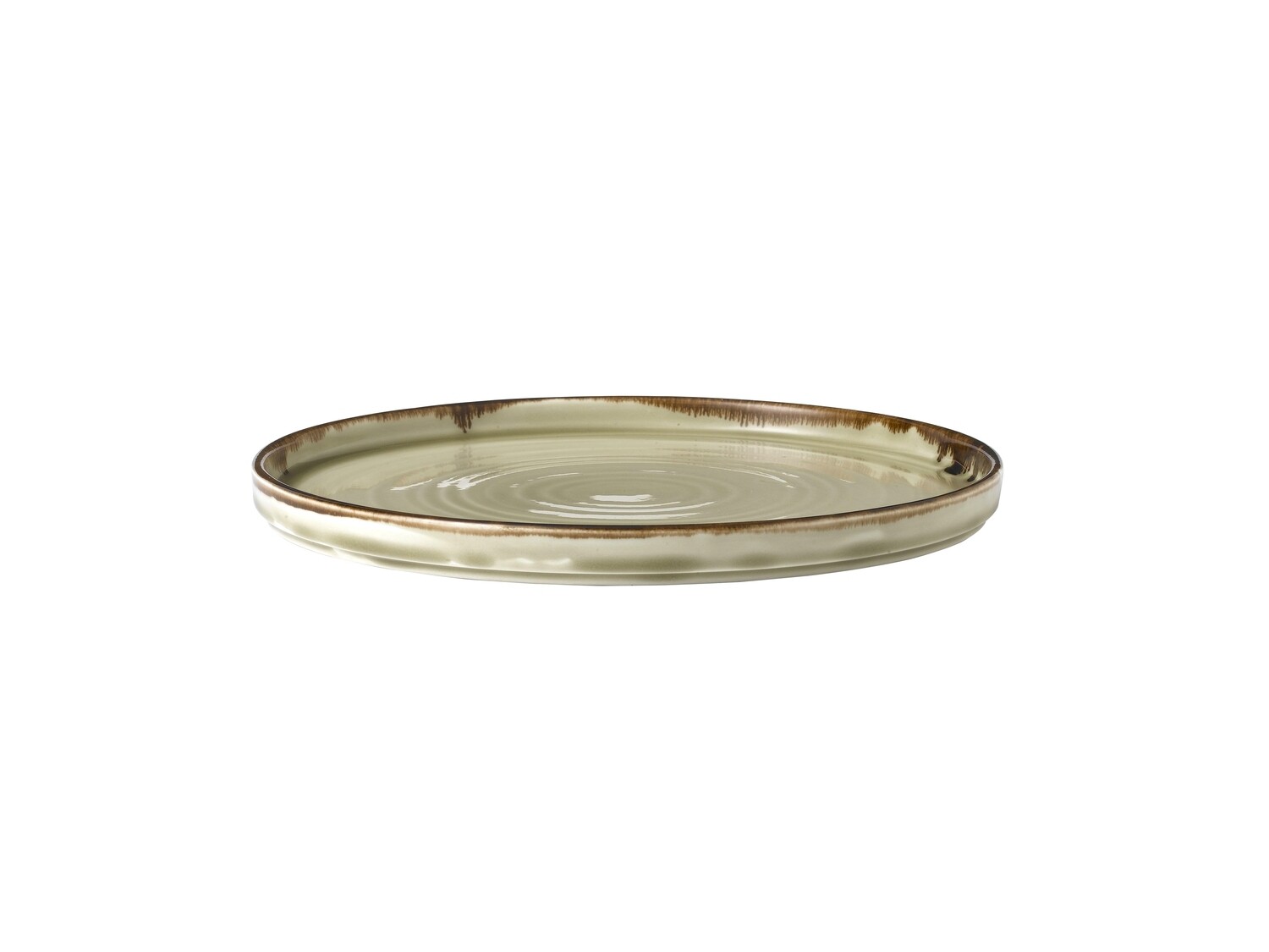 Piatto con bordo verticale 26 cm - Harvest Linen Dudson
