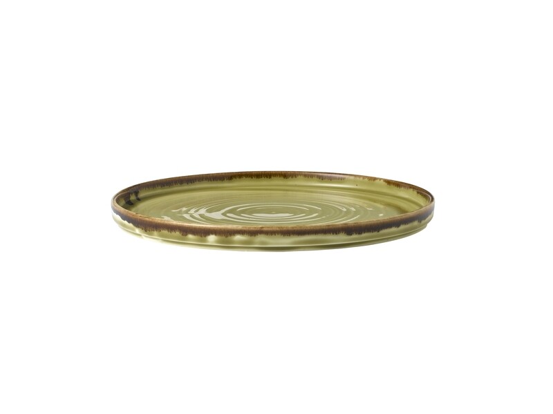 Piatto con bordo verticale 26 cm - Harvest Green Dudson Piatto con bordo verticale 26 cm - Harvest Green Dudson