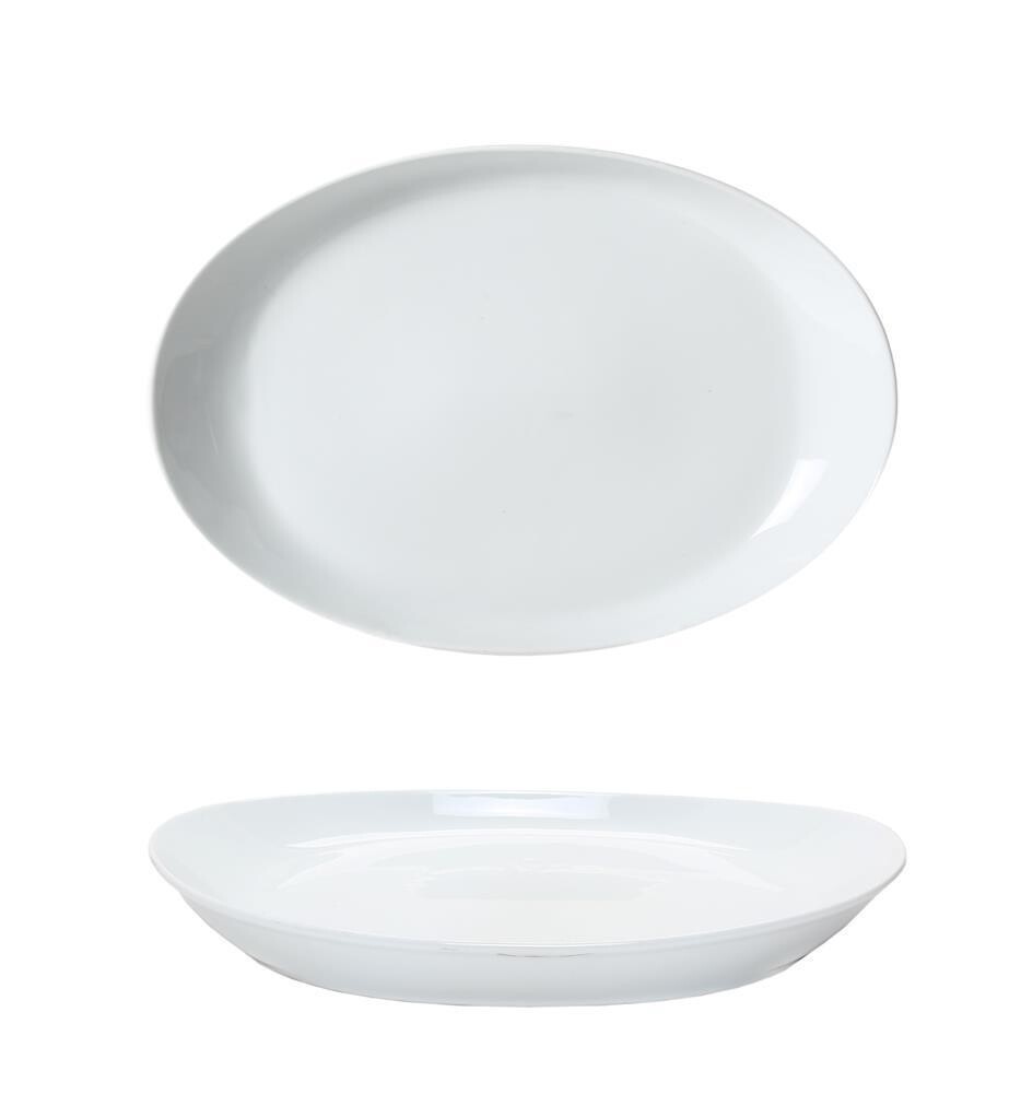 Piatto Ovale Coupe 28 cm Forma 02 0285 Royal Porcelain Piatto Ovale Coupe 28 cm Forma 02 0285 Royal Porcelain