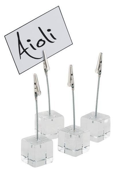 APS - Porta carte, set di 4