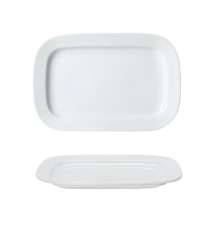 Piatto Rettangolare 26 cm Forma 09 0950 Royal Porcelain Piatto Rettangolare 26 cm Forma 09 0950 Royal Porcelain