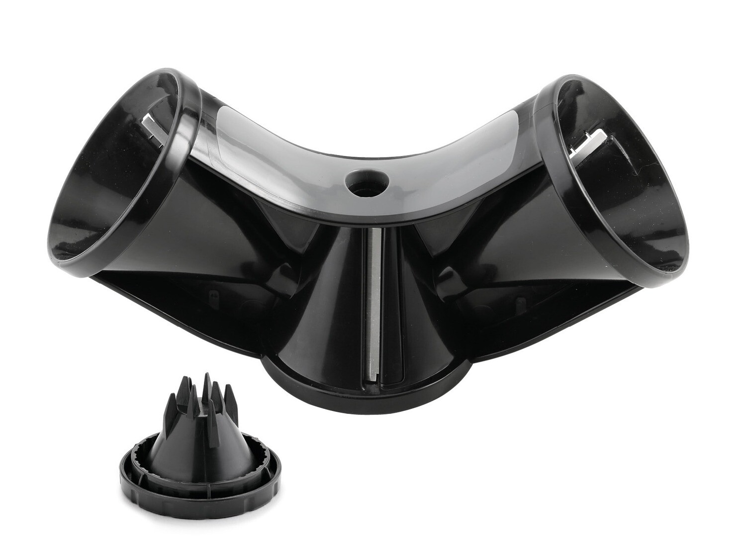 Affettatrice a spirale tripla nero - Weis Affettatrice a spirale tripla nero - Weis