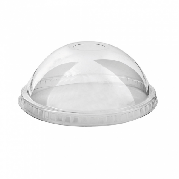 COPERCHI ALTI CON FORO Ø 7,8 CM TRASPARENTE PET (1000 UNITÀ) COPERCHI ALTI CON FORO Ø 7,8 CM TRASPARENTE PET (1000 UNITÀ)