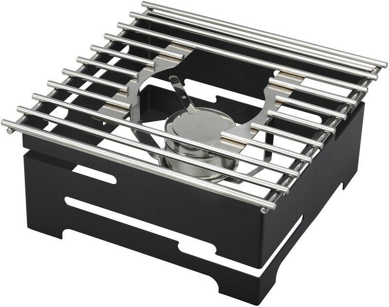 Yegam - Multi stand Black (stand + griglia acciaio + burner holder) Yegam - Multi stand Black (stand + griglia acciaio + burner holder)
