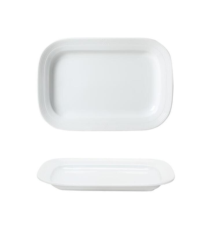 Piatto Rettangolare 23 cm Forma 19 1937 Royal Porcelain