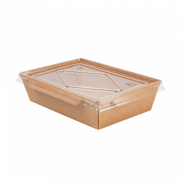 COMBO CONTENITORI + COPPERCHIO PET 700 ML 300 +20 PE G/M2 17x11,8x4,5 CM NATURALE KRAFT (200 UNITÀ) COMBO CONTENITORI + COPPERCHIO PET 700 ML 300 +20 PE G/M2 17x11,8x4,5 CM NATURALE KRAFT (200 UNITÀ)