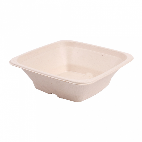 CIOTOLE QUADRATE 'BIONIC' 700 ML 18x18x6 CM NATURALE (400 UNITÀ) CIOTOLE QUADRATE 'BIONIC' 700 ML 18x18x6 CM NATURALE (400 UNITÀ)