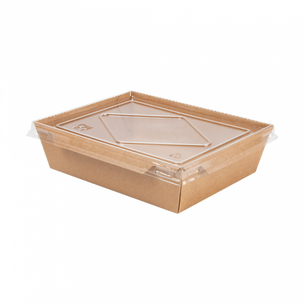 COMBO CONTENITORI + COPPERCHIO PET 1200 ML 300 +20 PE G/M2 19,8x13,8x5 CM NATURALE KRAFT (200 UNITÀ) COMBO CONTENITORI + COPPERCHIO PET 1200 ML 300 +20 PE G/M2 19,8x13,8x5 CM NATURALE KRAFT (200 UNITÀ)