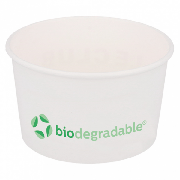 COPPETTA GELATO 'BIODEGRADABLE' 240 ML 210 + 30 PLA G/M2 Ø9,4x5,5 CM BIANCO CELLULOSA + PLA (2000 UNITÀ) COPPETTA GELATO 'BIODEGRADABLE' 240 ML 210 + 30 PLA G/M2 Ø9,4x5,5 CM BIANCO CELLULOSA + PLA (2000 UNITÀ)