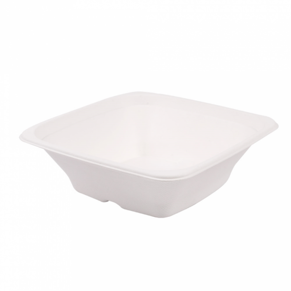 CIOTOLE QUADRATE 'BIONIC' 700 ML 18x18x6 CM BIANCO (400 UNITÀ) CIOTOLE QUADRATE 'BIONIC' 700 ML 18x18x6 CM BIANCO (400 UNITÀ)