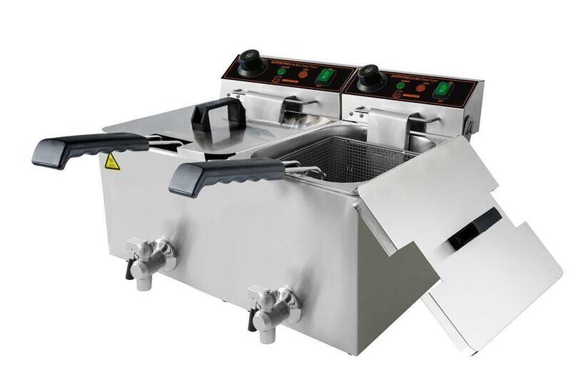 Friggitrice Doppia Super Pro RS623 Horecatech Friggitrice Doppia Super Pro RS623 Horecatech