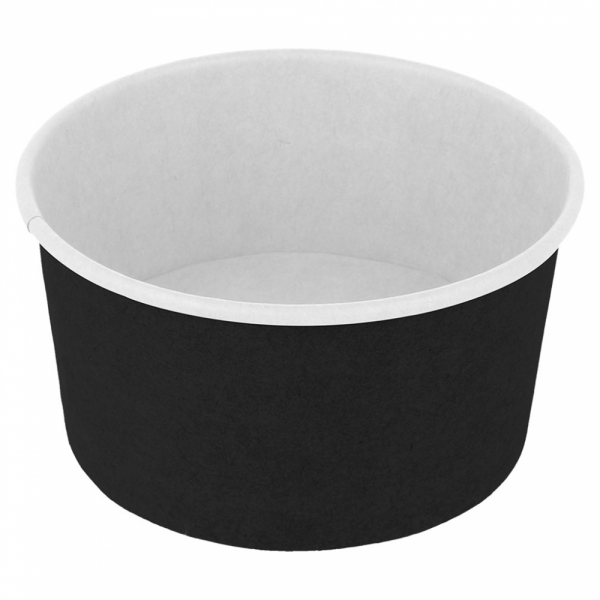 COPPETTA GELATO 150 ML 250 + 18PE G/M2 Ø 8,5x4,5 CM NERO CARTONE (2000 UNITÀ) COPPETTA GELATO 150 ML 250 + 18PE G/M2 Ø 8,5x4,5 CM NERO CARTONE (2000 UNITÀ)