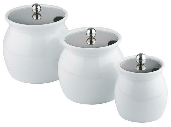 APS - Vaso da condimento con coperchio