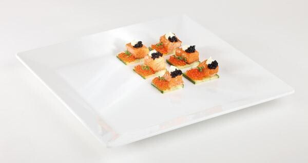 APS - Vassoio quadrato "PURE" 18,5 x 18,5 cm APS - Vassoio quadrato "PURE" 18,5 x 18,5 cm