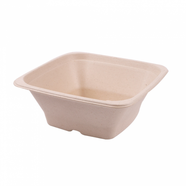 CIOTOLE QUADRATE 'BIONIC' 950 ML 18x18x7 CM NATURALE (400 UNITÀ) CIOTOLE QUADRATE 'BIONIC' 950 ML 18x18x7 CM NATURALE (400 UNITÀ)