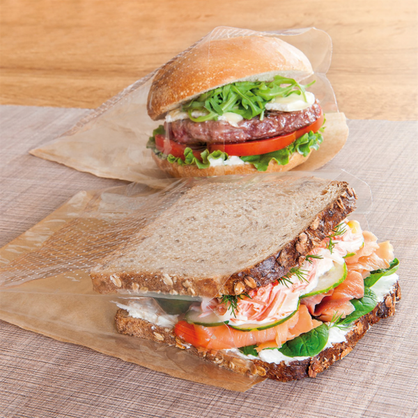 SACCHETTI PER PANINI CON FINESTRA 'PANORAMA' 40 G/M2 12+6x26 CM NATURALE KRAFT (250 UNITÀ) SACCHETTI PER PANINI CON FINESTRA 'PANORAMA' 40 G/M2 12+6x26 CM NATURALE KRAFT (250 UNITÀ)