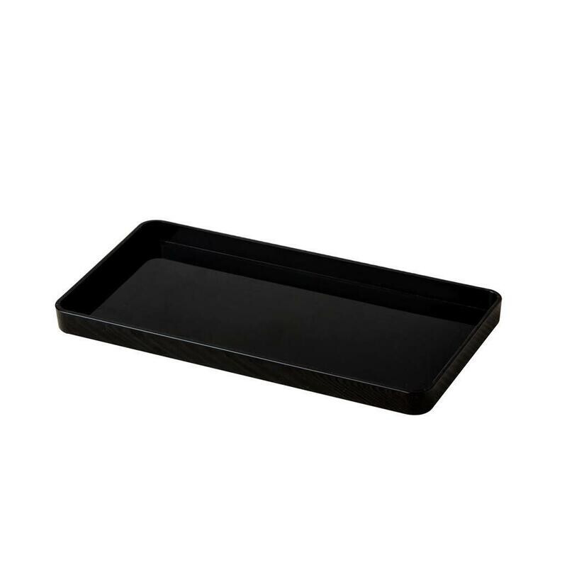 Vassoio Rettangolare 31x16 cm Nero 7552 Mc Vassoio Rettangolare 31x16 cm Nero 7552 Mc