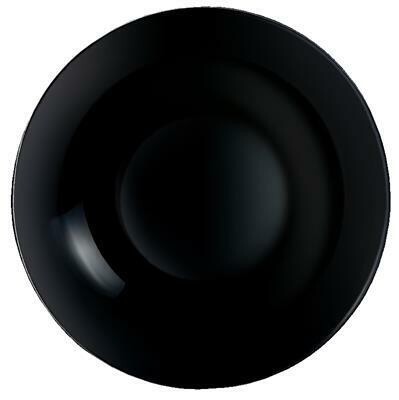 Arcoroc - Piatto Fondo 20 cm Nero Evolutions Black