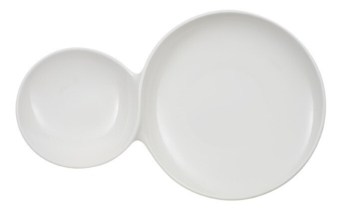 Villeroy & Boch, Flow - piatto da portata two-in-one 39 x 25 cm Villeroy & Boch, Flow - piatto da portata two-in-one 39 x 25 cm