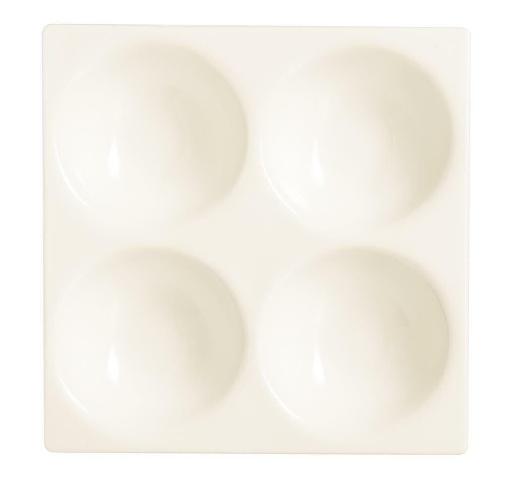Raviera 4 Parti 14x14 cm - Arcoroc Raviera 4 Parti 14x14 cm - Arcoroc