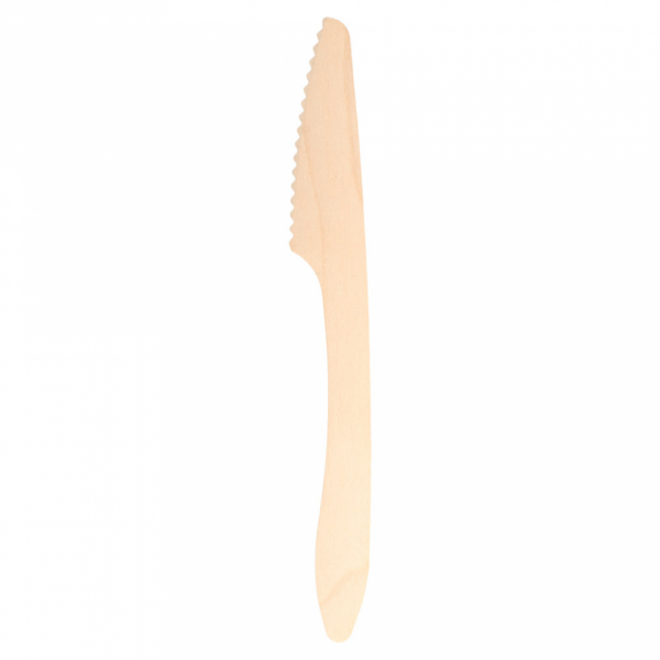 COLTELLI 'CURVE' 19,3 CM NATURALE LEGNO (100 UNITÀ) COLTELLI 'CURVE' 19,3 CM NATURALE LEGNO (100 UNITÀ)