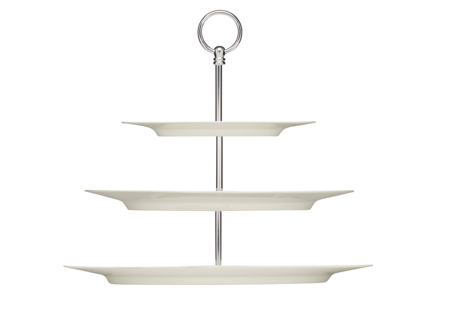 Bauscher Purity - Piatto buffet ovale a 3 piani, 38 cm Bauscher Purity - Piatto buffet ovale a 3 piani, 38 cm