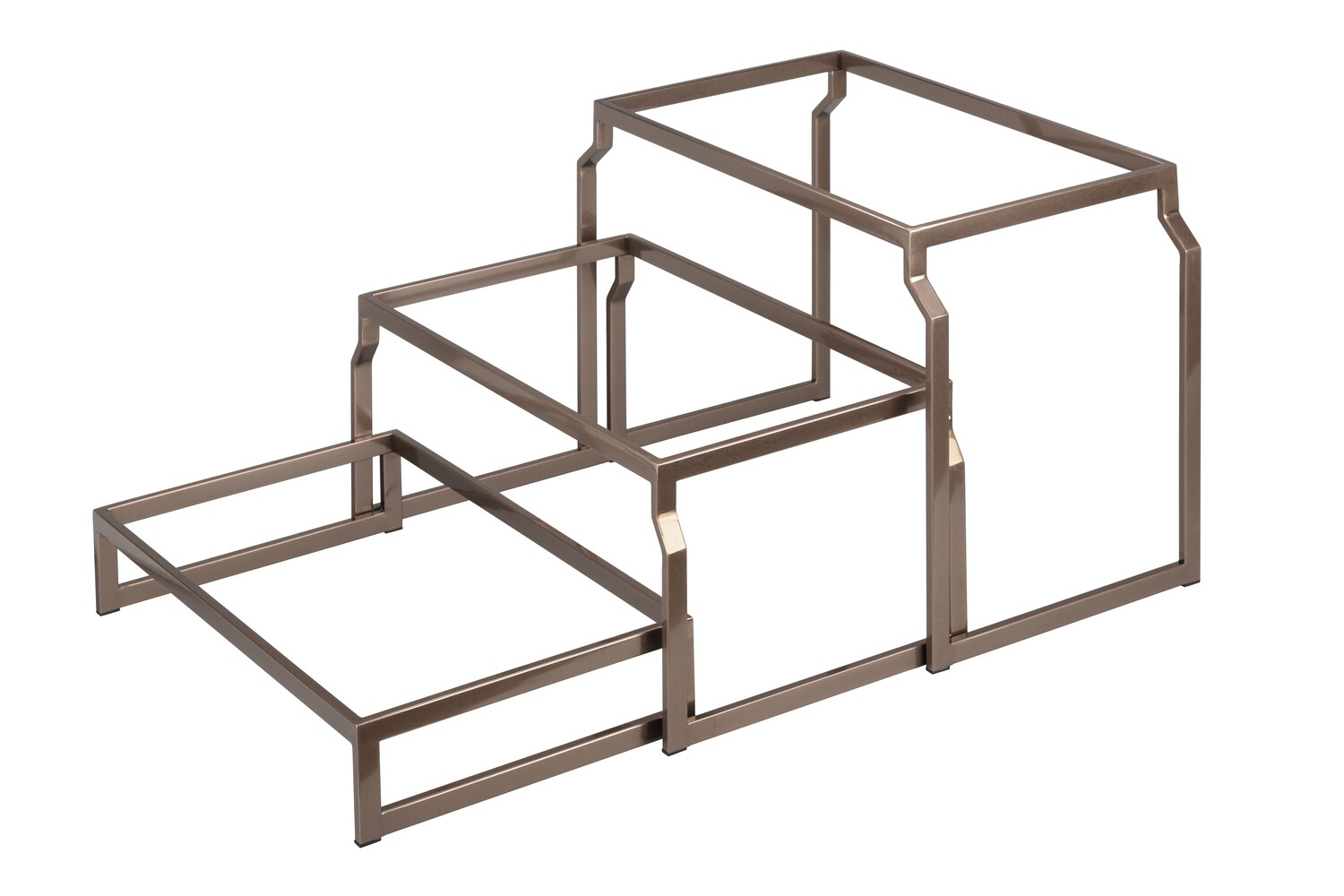 Yegam - T-Collection steel riser bronze vintage (3livelli, set) Yegam - T-Collection steel riser bronze vintage (3livelli, set)