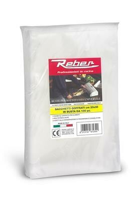 C/100 Sacchetti Universali 20x30 cm 6723N Reber C/100 Sacchetti Universali 20x30 cm 6723N Reber