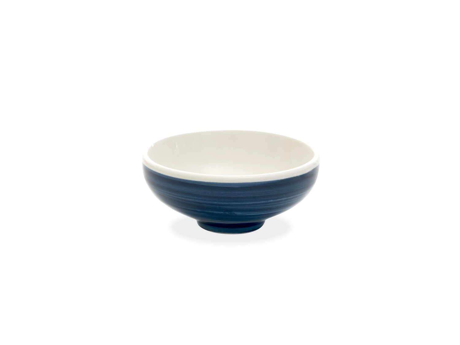 Zafferano - Bowl media - Decoro pallino - Blu