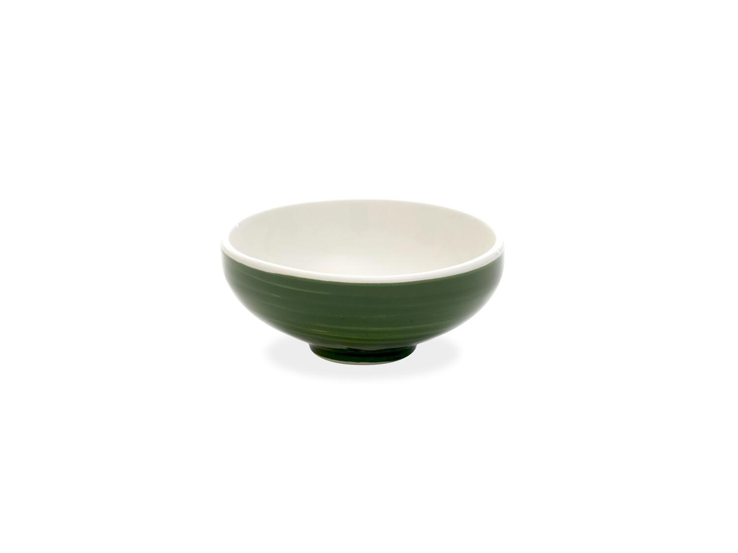 Zafferano - Bowl media - Decoro pallino - Verde Zafferano - Bowl media - Decoro pallino - Verde