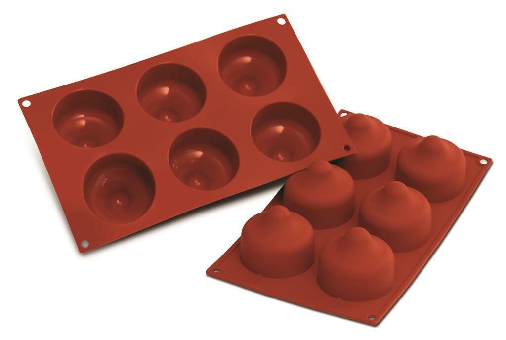 Stampo 6 Bacio 7 cm Classic SF067 Silikomart Stampo 6 Bacio 7 cm Classic SF067 Silikomart