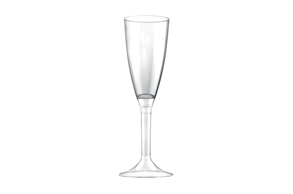 Calici Flute Trasparente 7578-21 Gold Plast