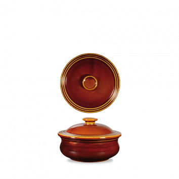 LIDDED STEW POT