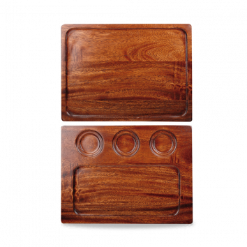 SQUARE WOODEN DELI BOARD